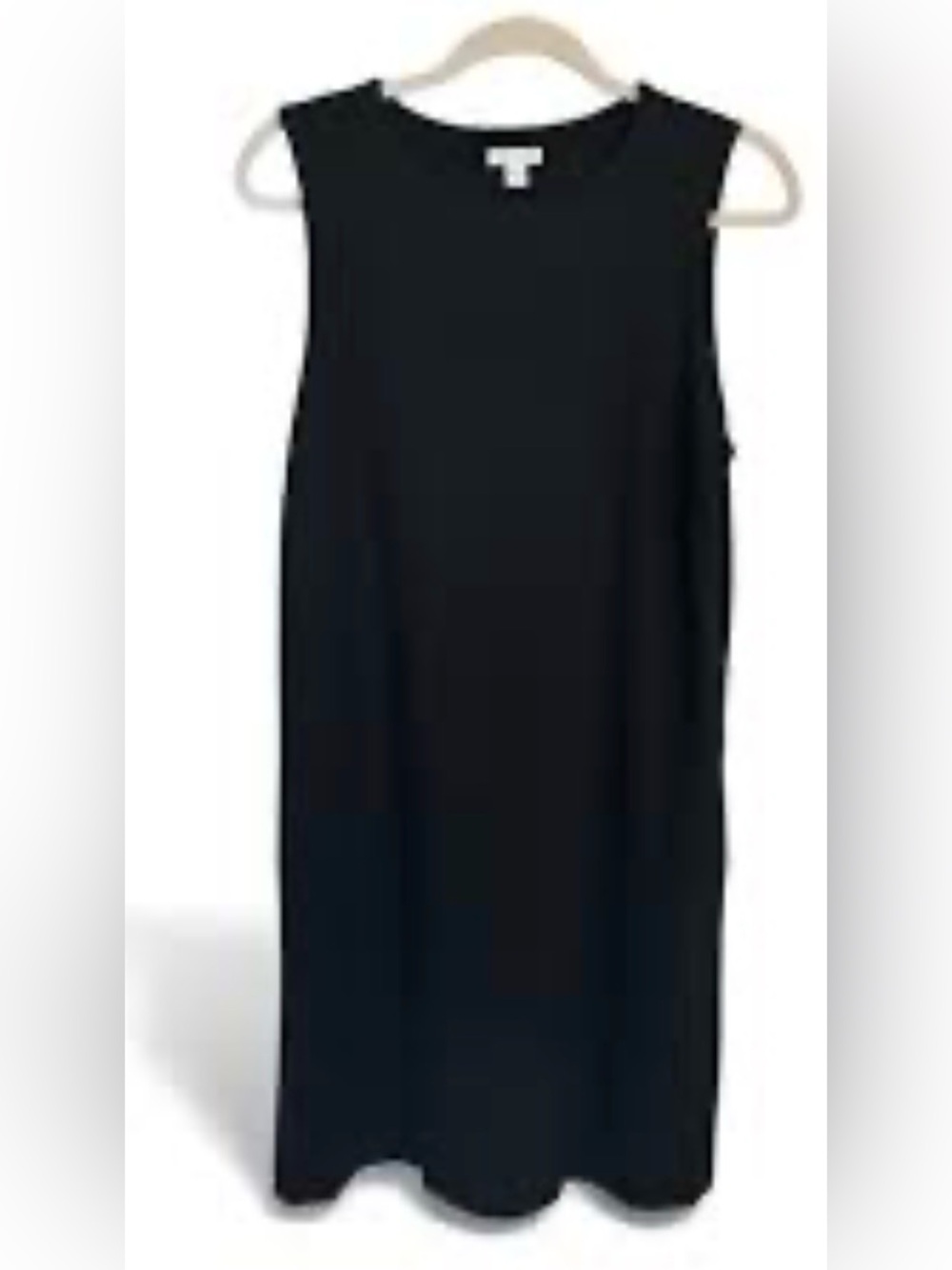 J.Jill Wearever sleeveless black tank dress NWT
